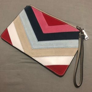 Rebecca Minkoff Suede Wristlet